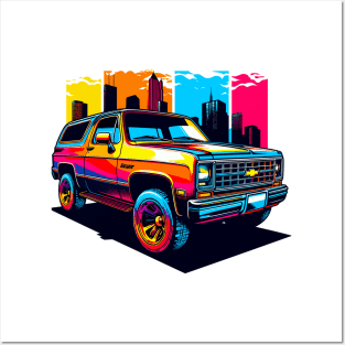 Chevy pickup Posters and Art